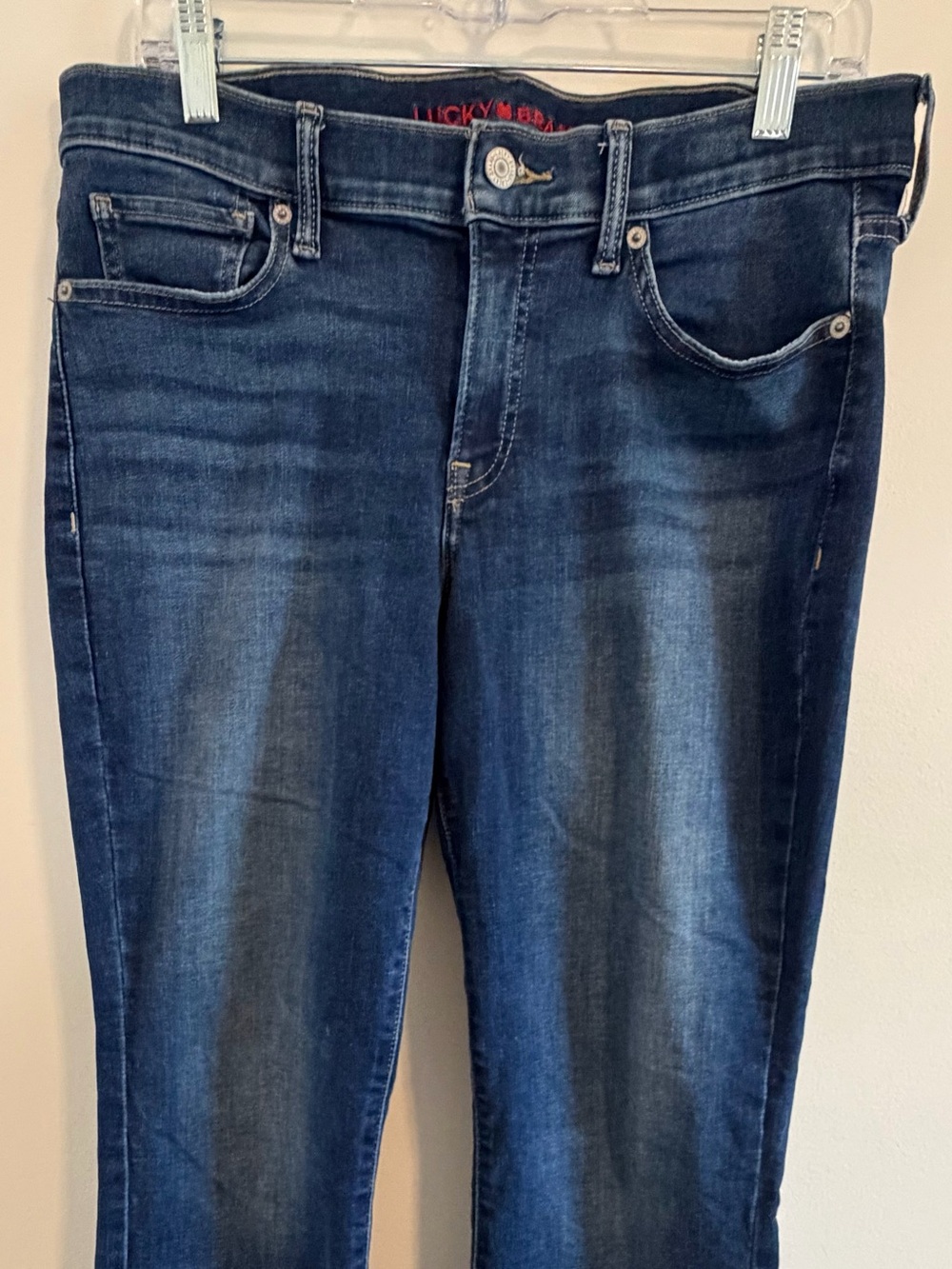 Lucky Brand Women's Dark Blue Flare Jeans